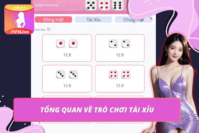 Giới thiệu tổng quan về tài xỉu tại MMLIVE 